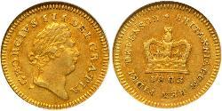 1/3 Guinea Vereinigtes Königreich von Großbritannien und Irland (1801-1922) Gold Georg III (1738-1820)