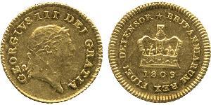 1/3 Guinea Vereinigtes Königreich von Großbritannien und Irland (1801-1922) Gold Georg III (1738-1820)