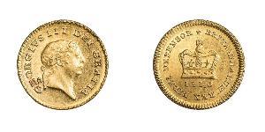 1/3 Guinea Reino Unido de Gran Bretaña e Irlanda (1801-1922) Oro Jorge III (1738-1820)