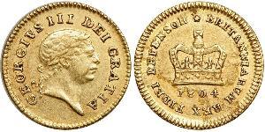 1/3 Guinea 大不列颠及爱尔兰联合王国 (1801 - 1922) 金 喬治三世 (1738-1820)