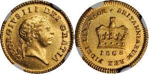 1/3 Guinea 大不列颠及爱尔兰联合王国 (1801 - 1922) 金 喬治三世 (1738-1820)
