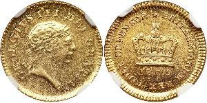 1/3 Guinea 大不列颠及爱尔兰联合王国 (1801 - 1922) 金 喬治三世 (1738-1820)