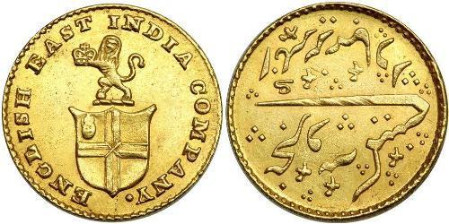 1/3 Mohur Compagnie anglaise des Indes orientales (1757-1858) Or 