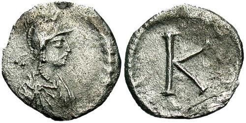 1/3 Siliqua Imperio bizantino (330-1453) Plata 