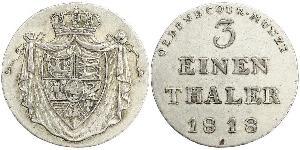1/3 Thaler Grand-duché d