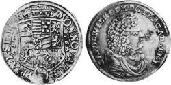 1/3 Thaler Anhalt-Zerbst  (1544 - 1796) Argento Carlo Guglielmo di Anhalt-Zerbst(1652 – 1718)