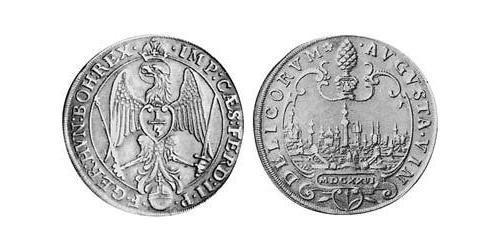 1/3 Thaler Augsburgo (1276 - 1803) Plata Fernando II de Habsburgo(1578 -1637)