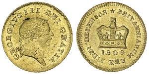 1/3 Гинея Соединённое королевство Великобритании и Ирландии (1801-1922) Золото Георг III (1738-1820)