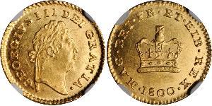 1/3 Гінея Королівство Великобританія (1707-1801) Золото Георг III (1738-1820)