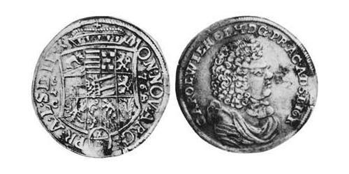 1/3 Талер Княжество Ангальт-Цербст (1544 - 1796) Серебро Карл Вильгельм (князь Ангальт-Цербста)(1652 – 1718)