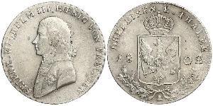 1/3 Талер Пруссия (королевство) (1701-1918) Серебро Фридрих Вильгельм III, король Пруссии (1770 -1840)