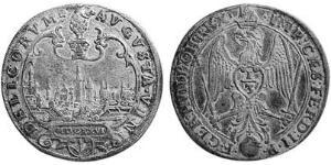 1/3 Талер Аугсбург (1276 - 1803) Срібло Фердинанд II Габсбург(1578 -1637)
