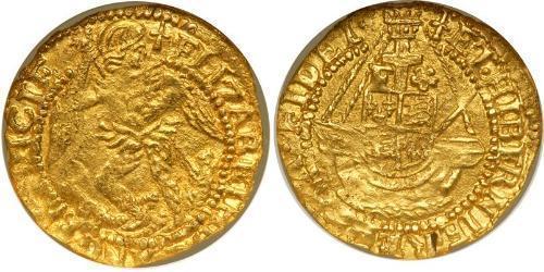 1/4 Angel Königreich England (927-1649,1660-1707) Gold Elizabeth I (1533-1603)