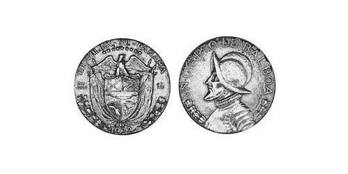 1/4 Balboa Panama Silber Vasco Núñez de Balboa (1475 – 1519)