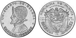 1/4 Balboa Republic of Panama Silver Vasco Núñez de Balboa (1475 – 1519)