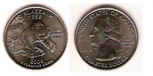 1/4 Dollar États-Unis d