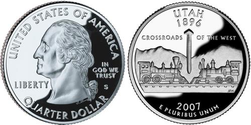 1/4 Dollar États-Unis d