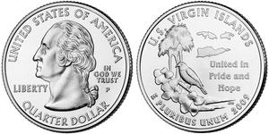 1/4 Dollar Vereinigten Staaten von Amerika (1776 - ) Kupfer George Washington