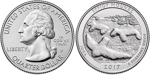 1/4 Dollar Vereinigten Staaten von Amerika (1776 - ) Kupfer George Washington
