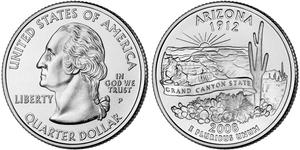 1/4 Dollar Vereinigten Staaten von Amerika (1776 - ) Kupfer/Nickel George Washington