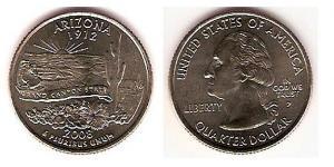 1/4 Dollar Vereinigten Staaten von Amerika (1776 - ) Kupfer/Nickel George Washington