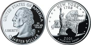 1/4 Dollar Vereinigten Staaten von Amerika (1776 - ) Kupfer/Nickel George Washington