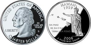 1/4 Dollar Vereinigten Staaten von Amerika (1776 - ) Kupfer/Nickel George Washington