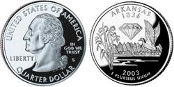 1/4 Dollar Vereinigten Staaten von Amerika (1776 - ) Silber George Washington