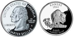 1/4 Dollar Vereinigten Staaten von Amerika (1776 - ) Silber George Washington