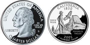 1/4 Dollar Vereinigten Staaten von Amerika (1776 - ) Silber George Washington
