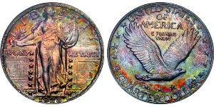 1/4 Dollar Vereinigten Staaten von Amerika (1776 - ) Silber 