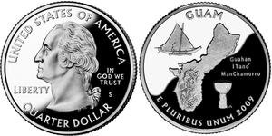1/4 Dollar Vereinigten Staaten von Amerika (1776 - ) Silber George Washington