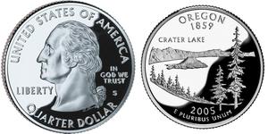 1/4 Dollar Vereinigten Staaten von Amerika (1776 - ) Silber George Washington