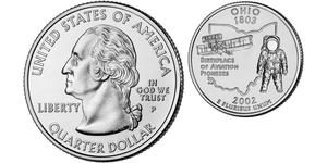 1/4 Dollar Vereinigten Staaten von Amerika (1776 - ) Silber George Washington