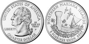 1/4 Dollar Vereinigten Staaten von Amerika (1776 - ) Silber George Washington