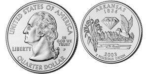 1/4 Dollar Vereinigten Staaten von Amerika (1776 - ) Silber George Washington