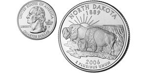 1/4 Dollar Vereinigten Staaten von Amerika (1776 - ) Silber George Washington