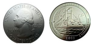 1/4 Dollar Vereinigten Staaten von Amerika (1776 - ) Silber George Washington