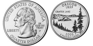 1/4 Dollar Vereinigten Staaten von Amerika (1776 - ) Silber George Washington