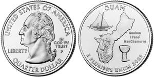 1/4 Dollar Vereinigten Staaten von Amerika (1776 - ) Silber George Washington