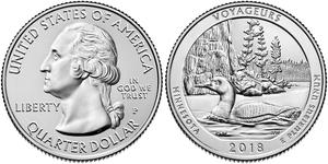 1/4 Dollar Vereinigten Staaten von Amerika (1776 - ) Silber George Washington