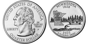 1/4 Dollar Vereinigten Staaten von Amerika (1776 - ) Silber George Washington