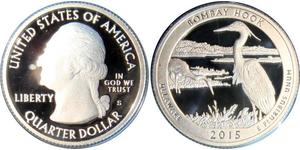 1/4 Dollar Vereinigten Staaten von Amerika (1776 - ) Silber George Washington