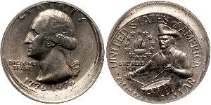1/4 Dollar Vereinigten Staaten von Amerika (1776 - ) Silber George Washington
