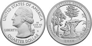 1/4 Dollar Vereinigten Staaten von Amerika (1776 - ) Silber George Washington