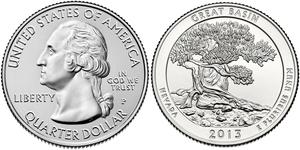 1/4 Dollar Vereinigten Staaten von Amerika (1776 - ) Silber George Washington