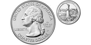 1/4 Dollar Vereinigten Staaten von Amerika (1776 - ) Silber George Washington