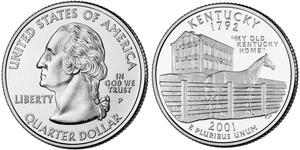 1/4 Dollar Vereinigten Staaten von Amerika (1776 - ) Silber George Washington