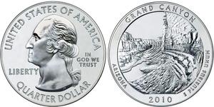 1/4 Dollar Vereinigten Staaten von Amerika (1776 - ) Silber George Washington