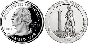 1/4 Dollar Vereinigten Staaten von Amerika (1776 - ) Silber George Washington